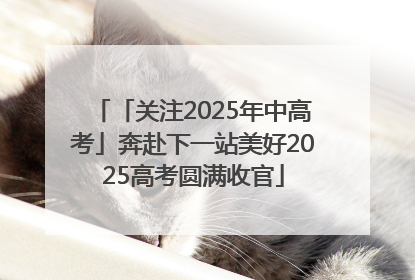 「关注2025年中高考」奔赴下一站美好2025高考圆满收官
