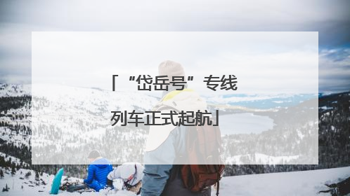 “岱岳号”专线列车正式起航