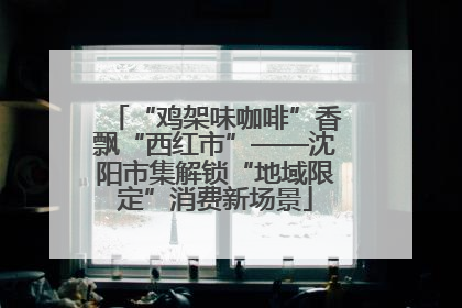 “鸡架味咖啡”香飘“西红市”——沈阳市集解锁“地域限定”消费新场景