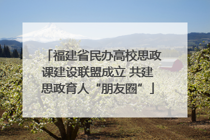 福建省民办高校思政课建设联盟成立 共建思政育人“朋友圈”
