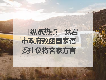 纵览热点｜龙岩市政府致函国家语委建议将客家方言“亻厓”字录入《新华字典》引发热议，当地回应