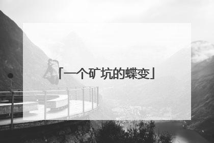 一个矿坑的蝶变