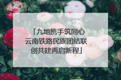 九地携手筑同心 云南铁路民族团结联创共建再启新程