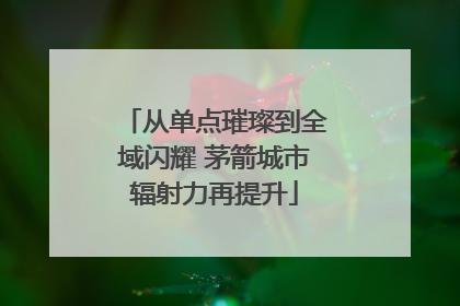 从单点璀璨到全域闪耀 茅箭城市辐射力再提升