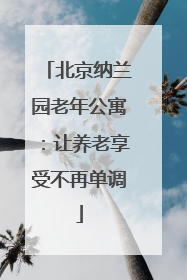 北京纳兰园老年公寓：让养老享受不再单调