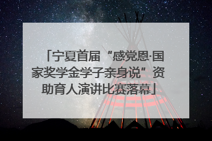 宁夏首届“感党恩·国家奖学金学子亲身说”资助育人演讲比赛落幕