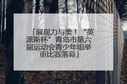 展现力与美！“英派斯杯”青岛市第六届运动会青少年组举重比赛落幕