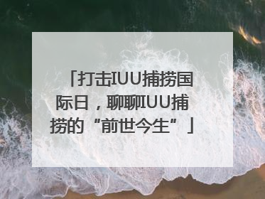 打击IUU捕捞国际日，聊聊IUU捕捞的“前世今生”