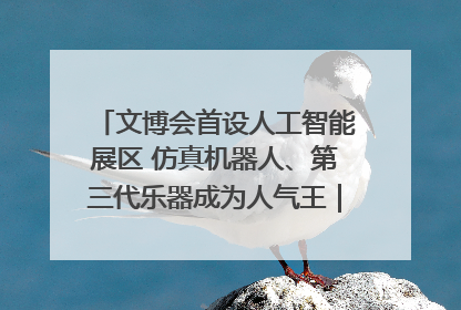 文博会首设人工智能展区 仿真机器人、第三代乐器成为人气王｜文博向“新”