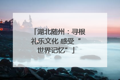 湖北随州：寻根礼乐文化 感受“世界记忆”