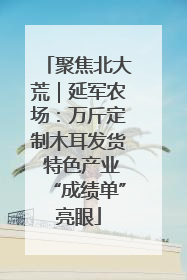 聚焦北大荒｜延军农场：万斤定制木耳发货 特色产业“成绩单”亮眼