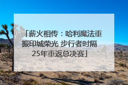薪火相传：哈利魔法重振印城荣光 步行者时隔25年重返总决赛