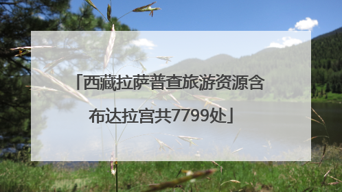 西藏拉萨普查旅游资源含布达拉宫共7799处