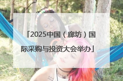 2025中国（廊坊）国际采购与投资大会举办