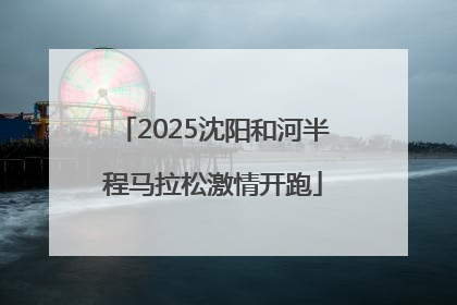 2025沈阳和河半程马拉松激情开跑